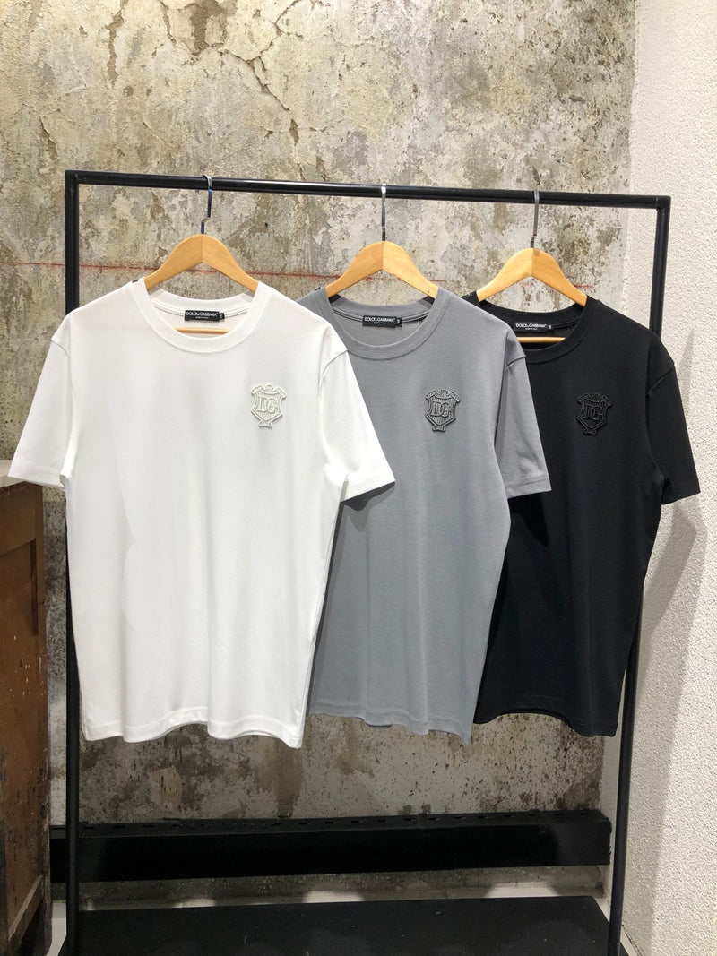 Oversized T-shirt with Embroidered Logo