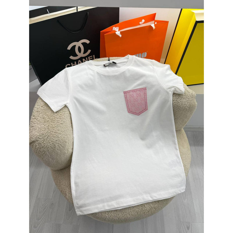 Women Cotton Set - T-shirt and Monogram Shorts