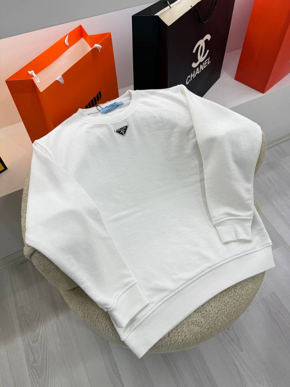 White Cotton Women’s Blouse