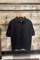 Black Knitted T-shirt