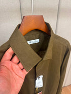 Green Linen Set