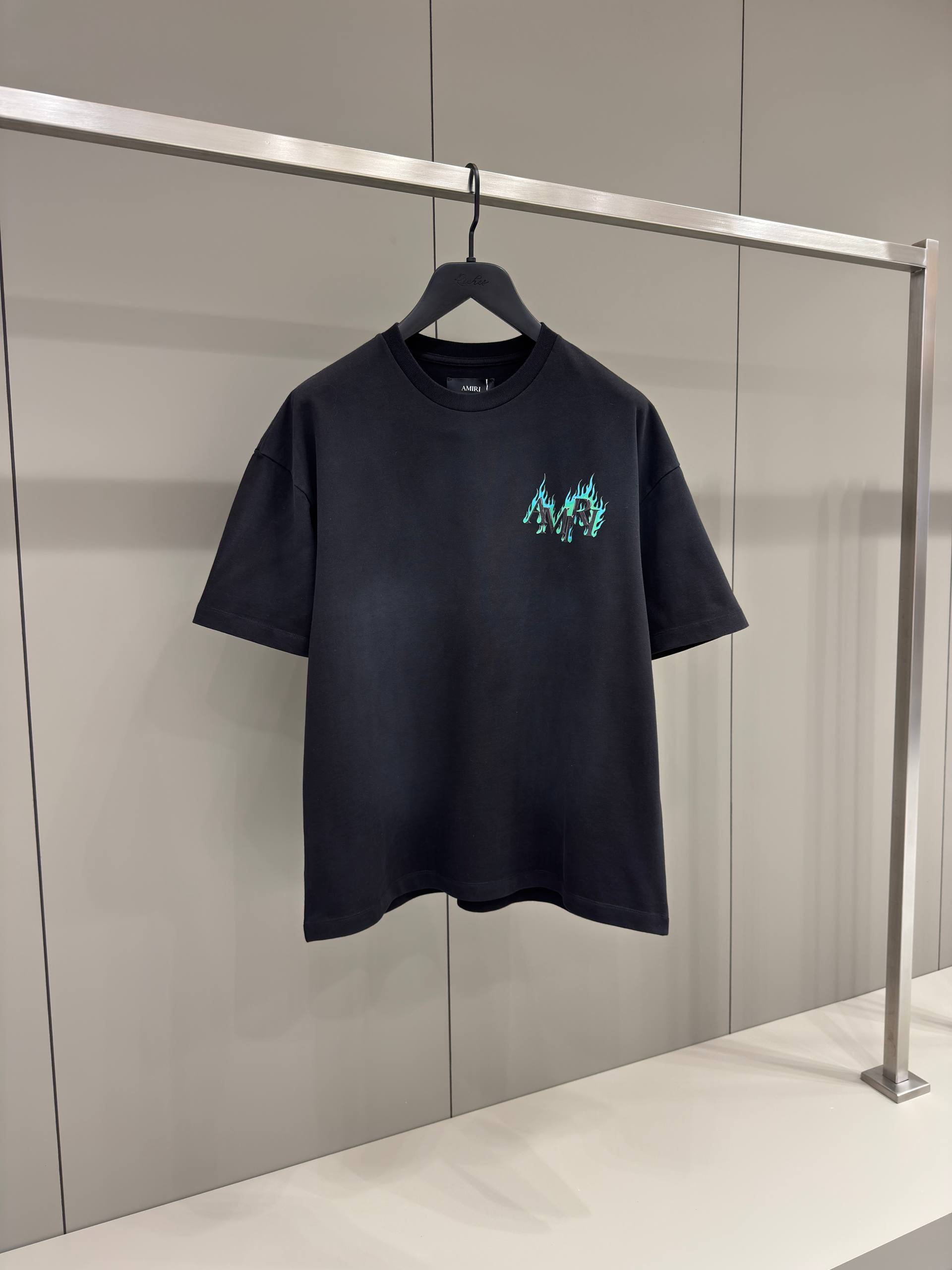 Black Cotton T-shirt