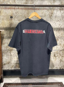 Dark Grey Cotton T-shirt