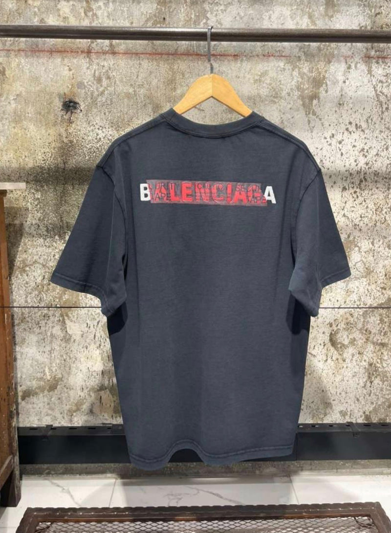 Dark Grey Cotton T-shirt