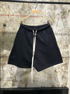 Black Cotton Shorts