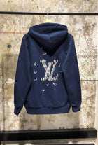 Dark Blue Oversized Hoodie