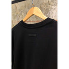 Black Cotton Oversized T-shirt