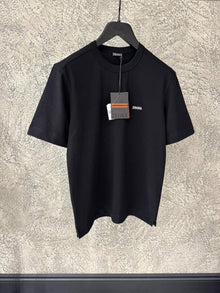 Black Cotton T-shirt