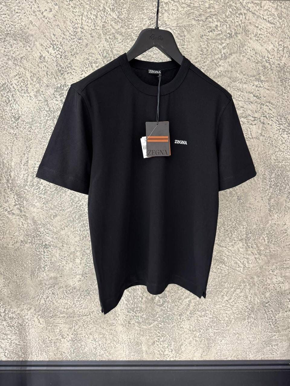 Black Cotton T-shirt