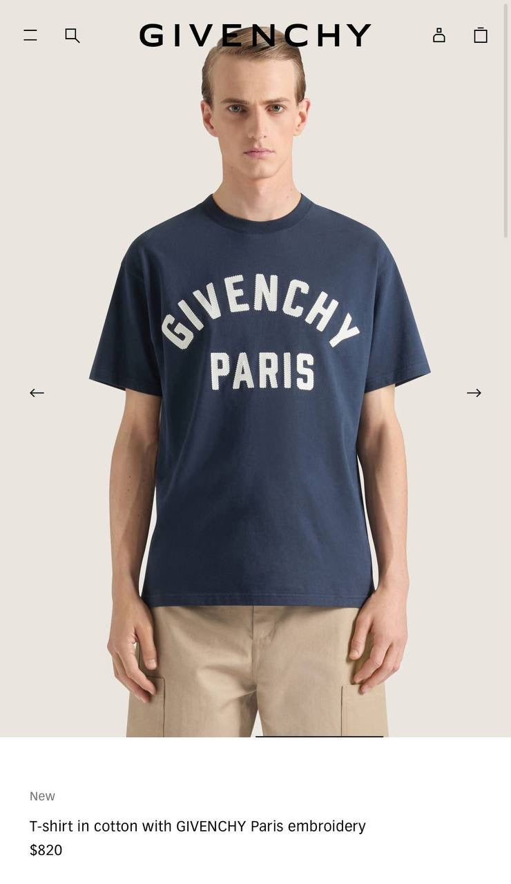 Dark Blue Oversized T-shirt