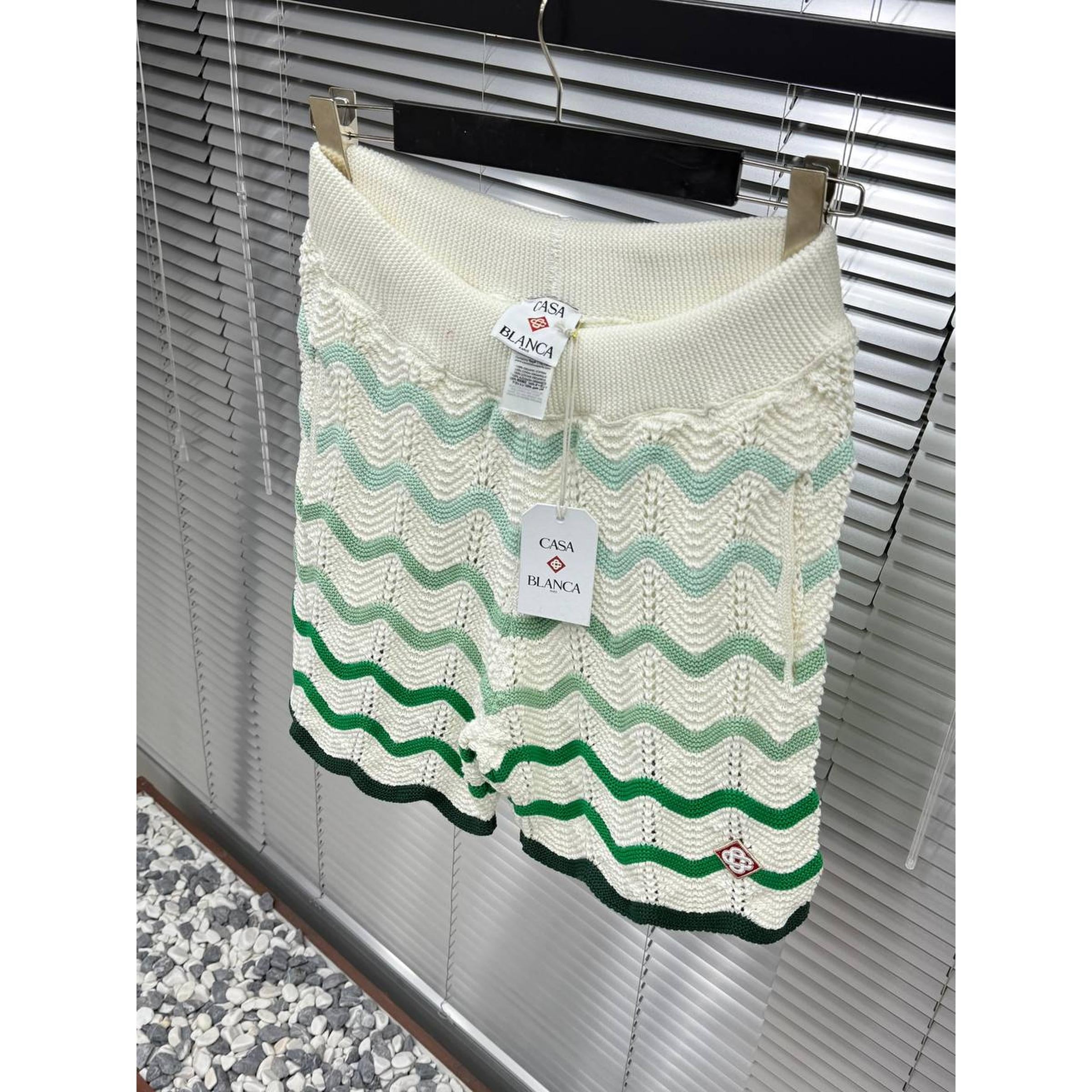 Green Knitted Luxury Summer Set