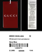 Navy Blue Monogram Tracksuit