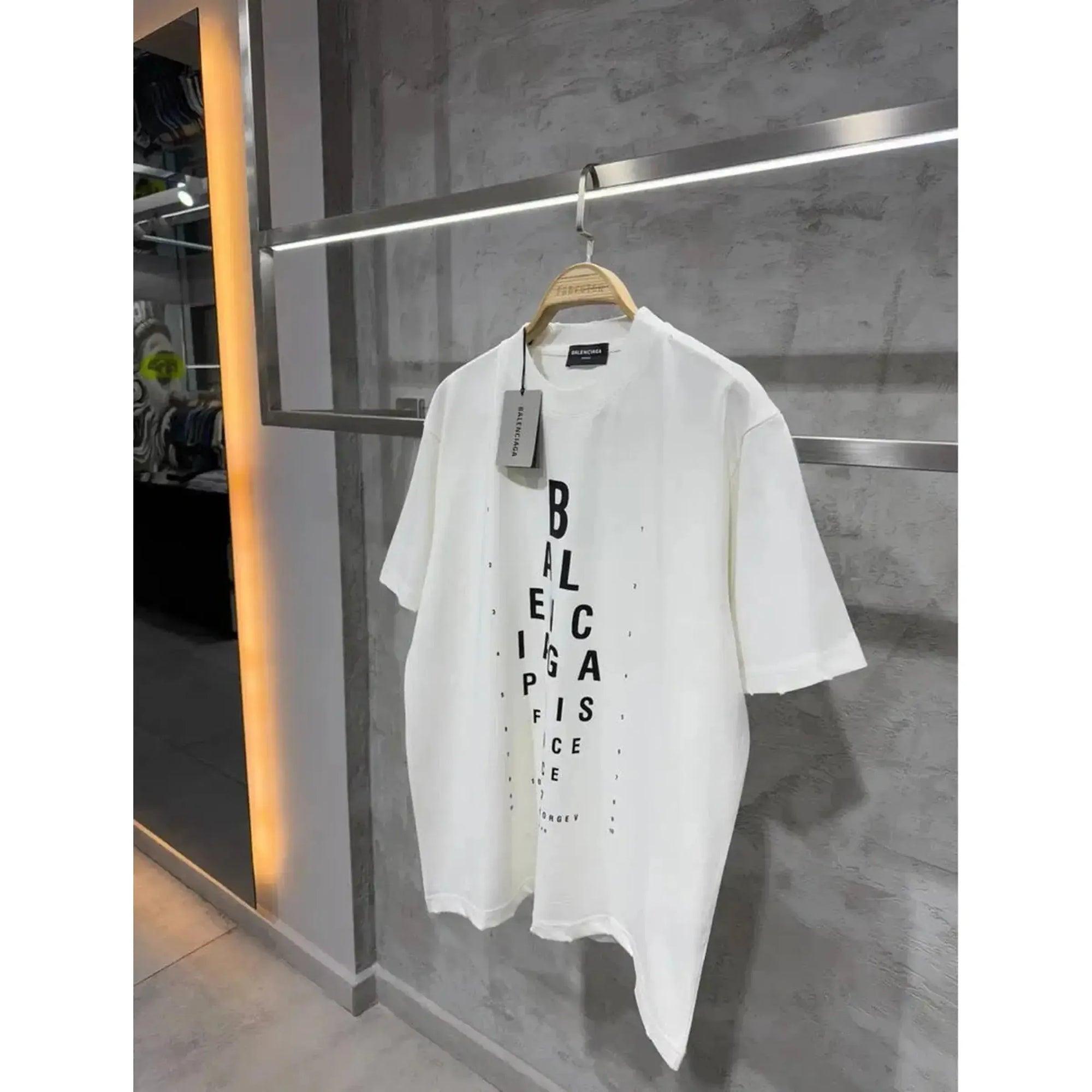 White Cotton Oversized T-shirt