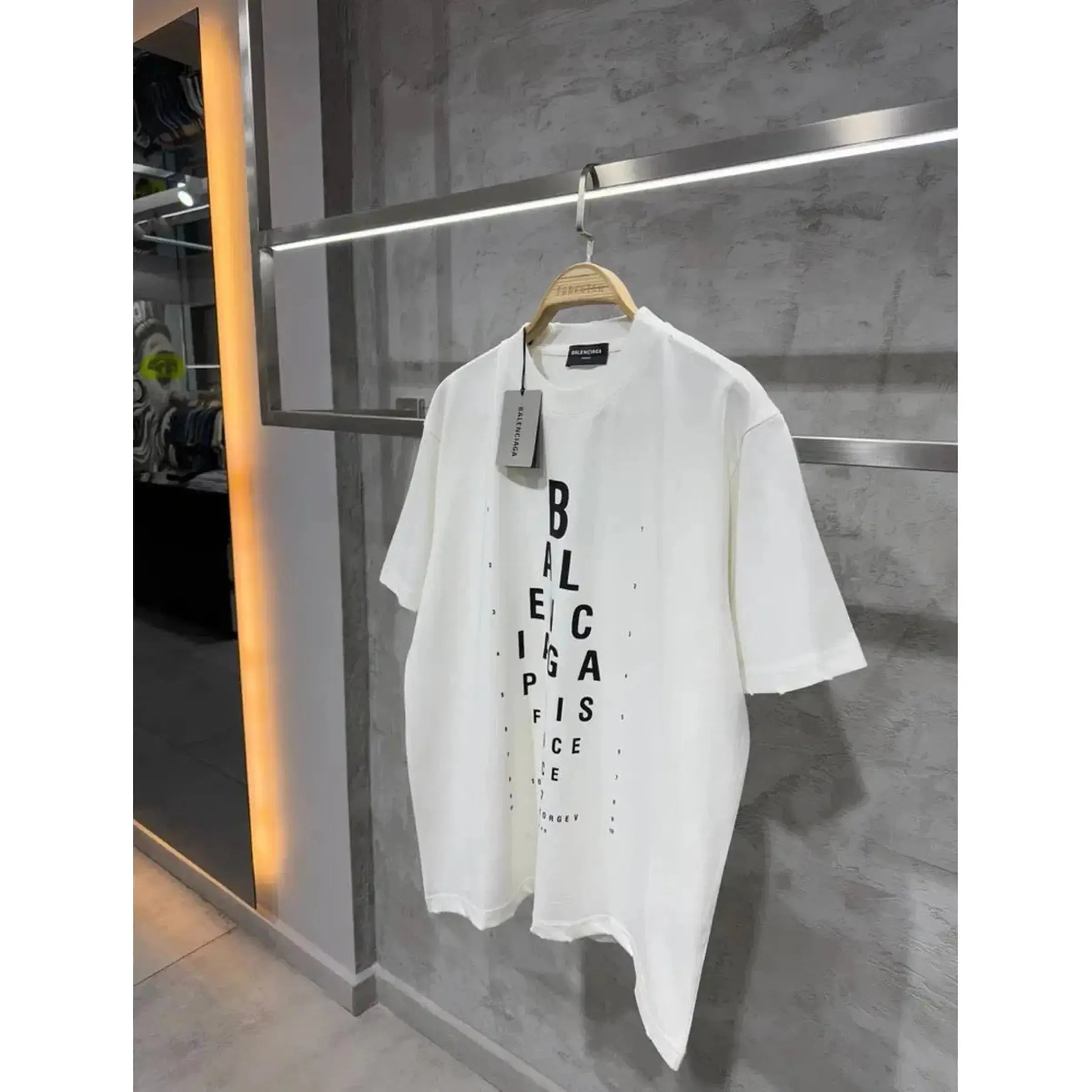 White Cotton Oversized T-shirt