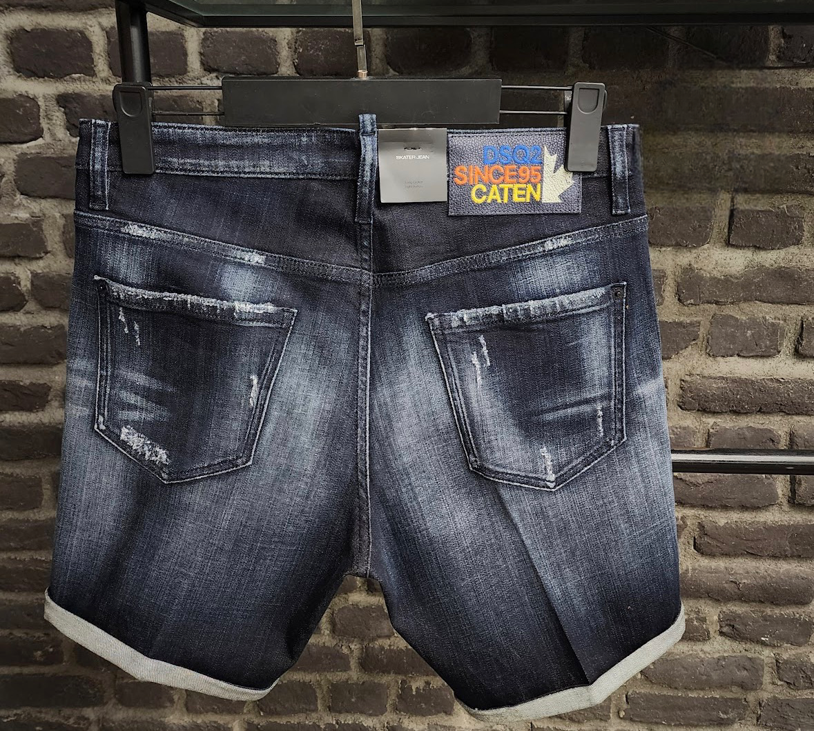 Dark Blue Short Jeans