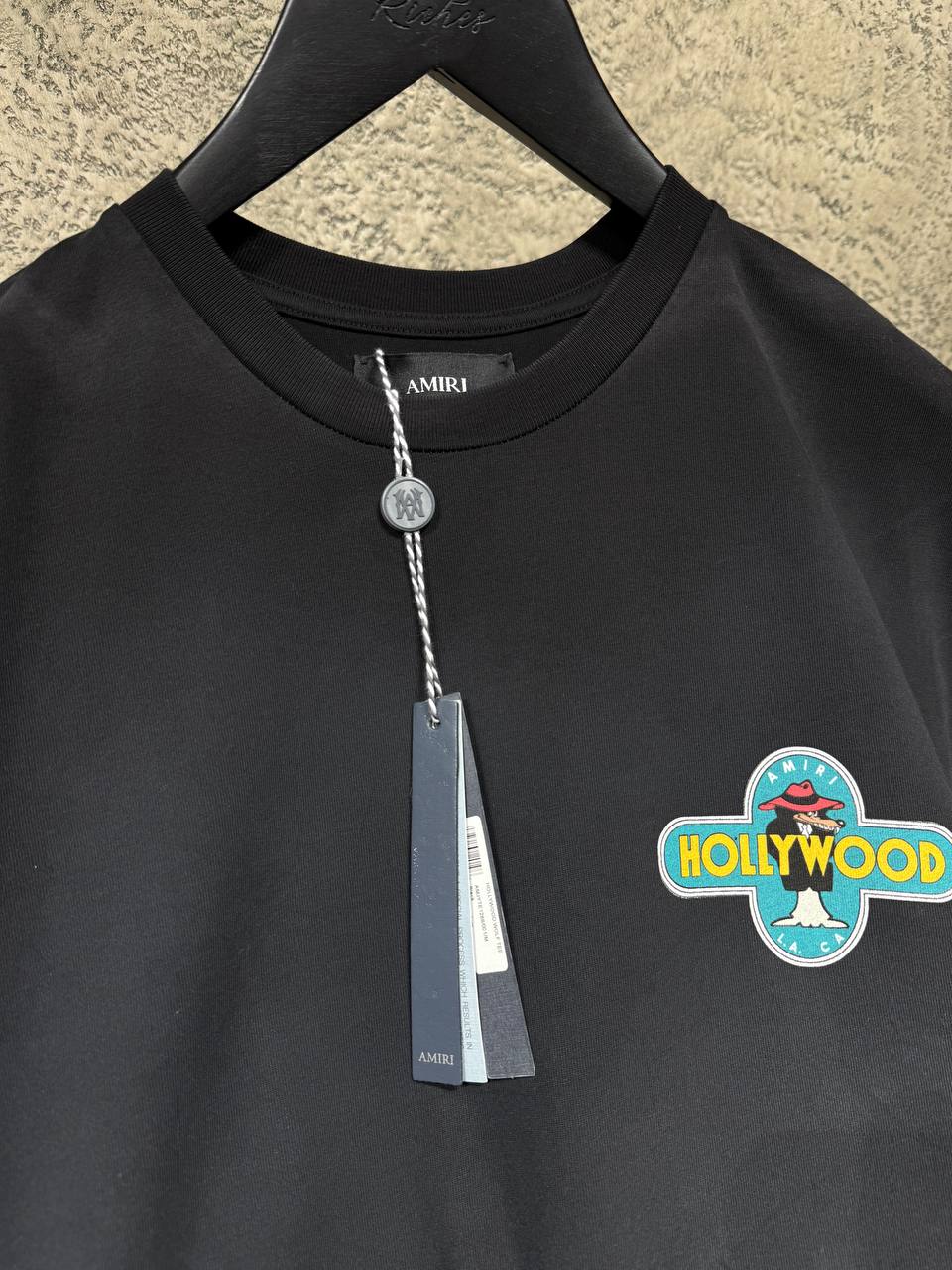 Dark Grey Cotton T-shirt
