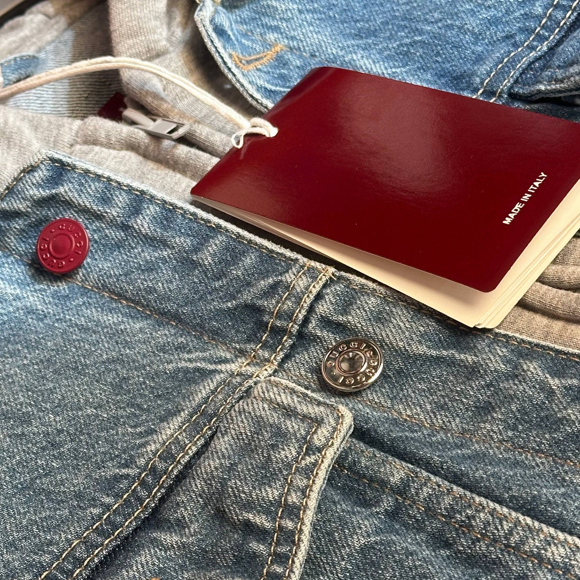 Blue Denim Jacket-Hoodie