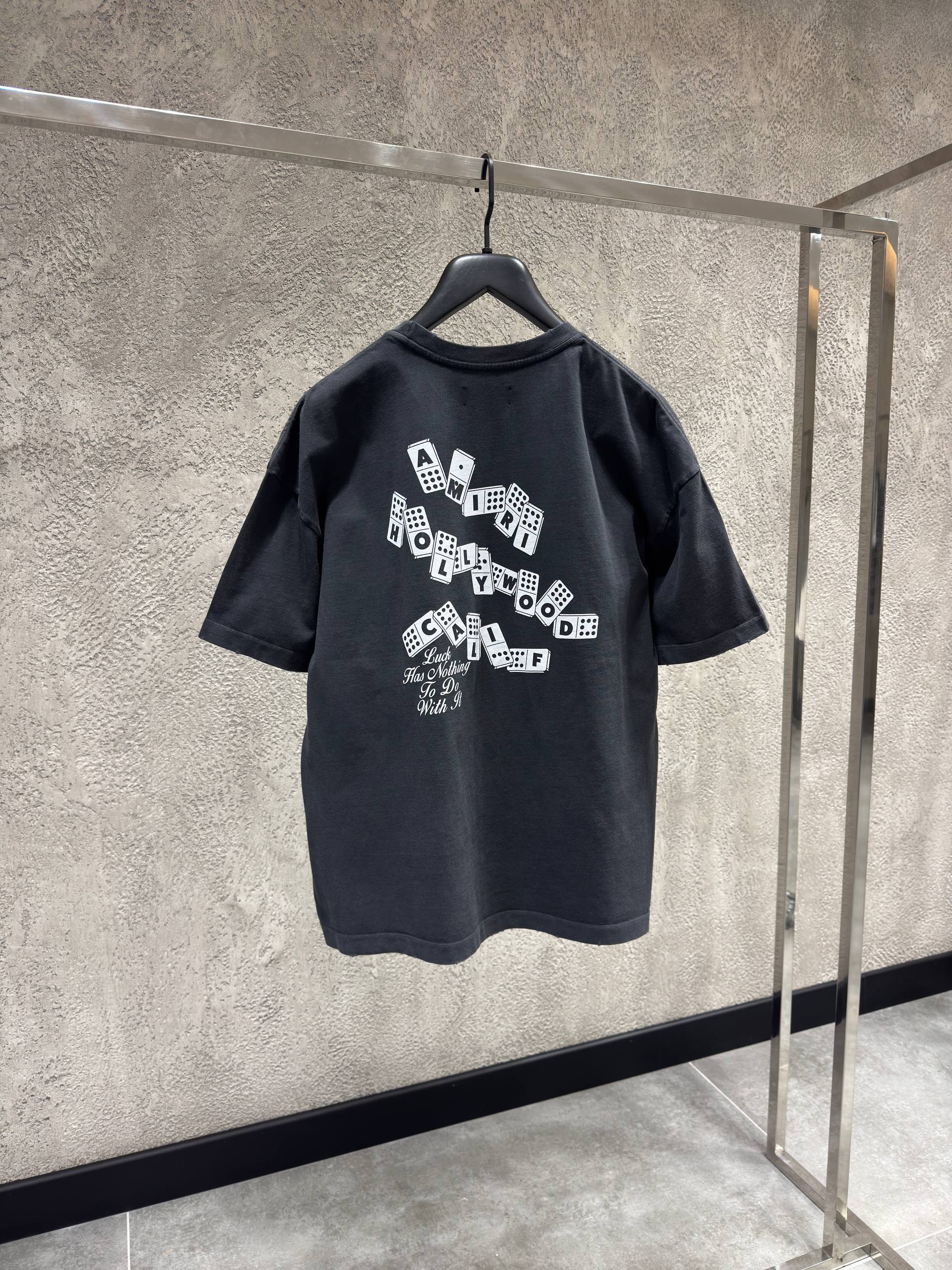 Black Cotton T-shirt