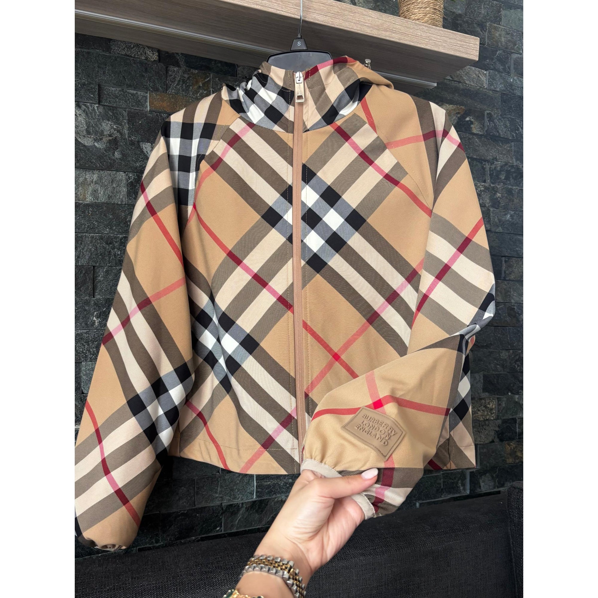 Limited Premium Beige Monogram Women Jacket