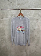 Grey Knitted Sweater