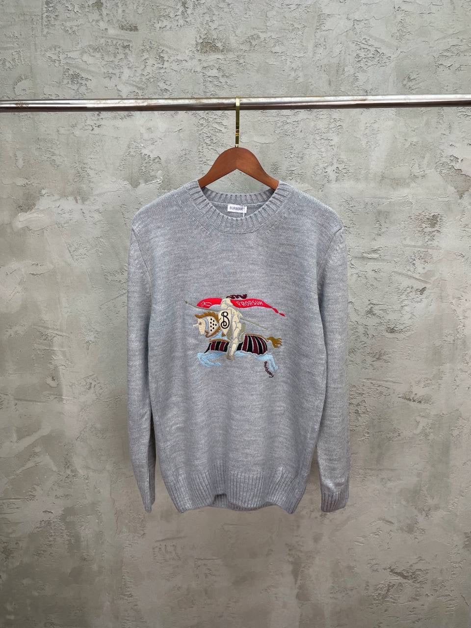 Grey Knitted Sweater