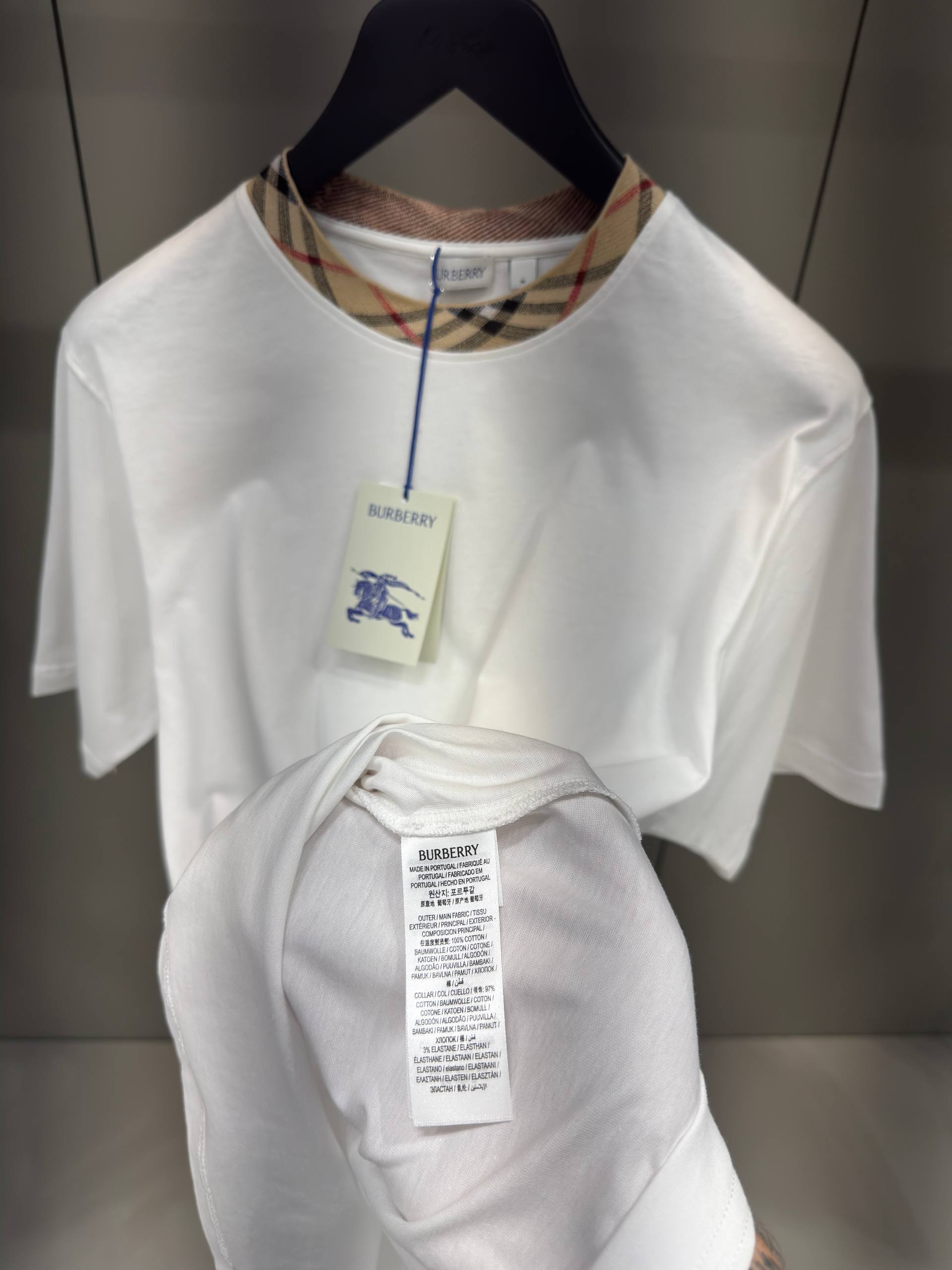 White Cotton T-shirt