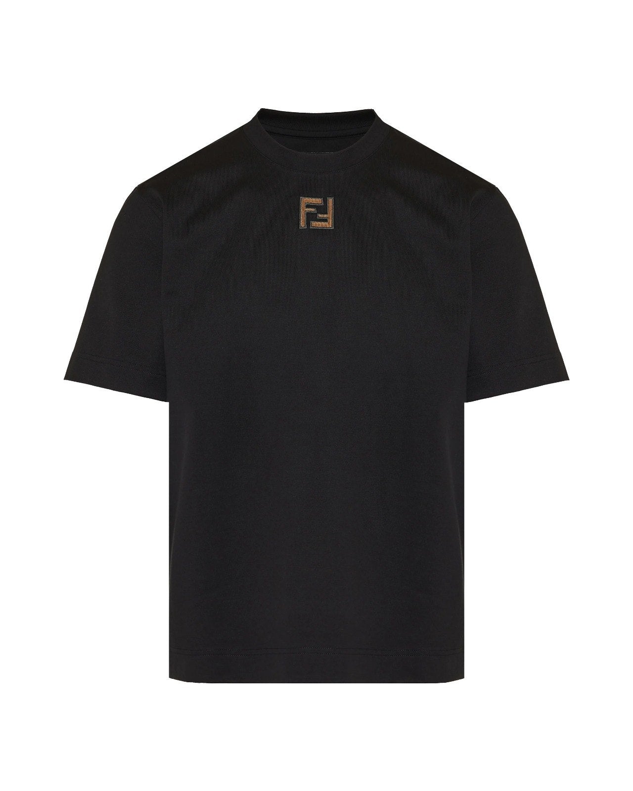 Black Cotton T-shirt