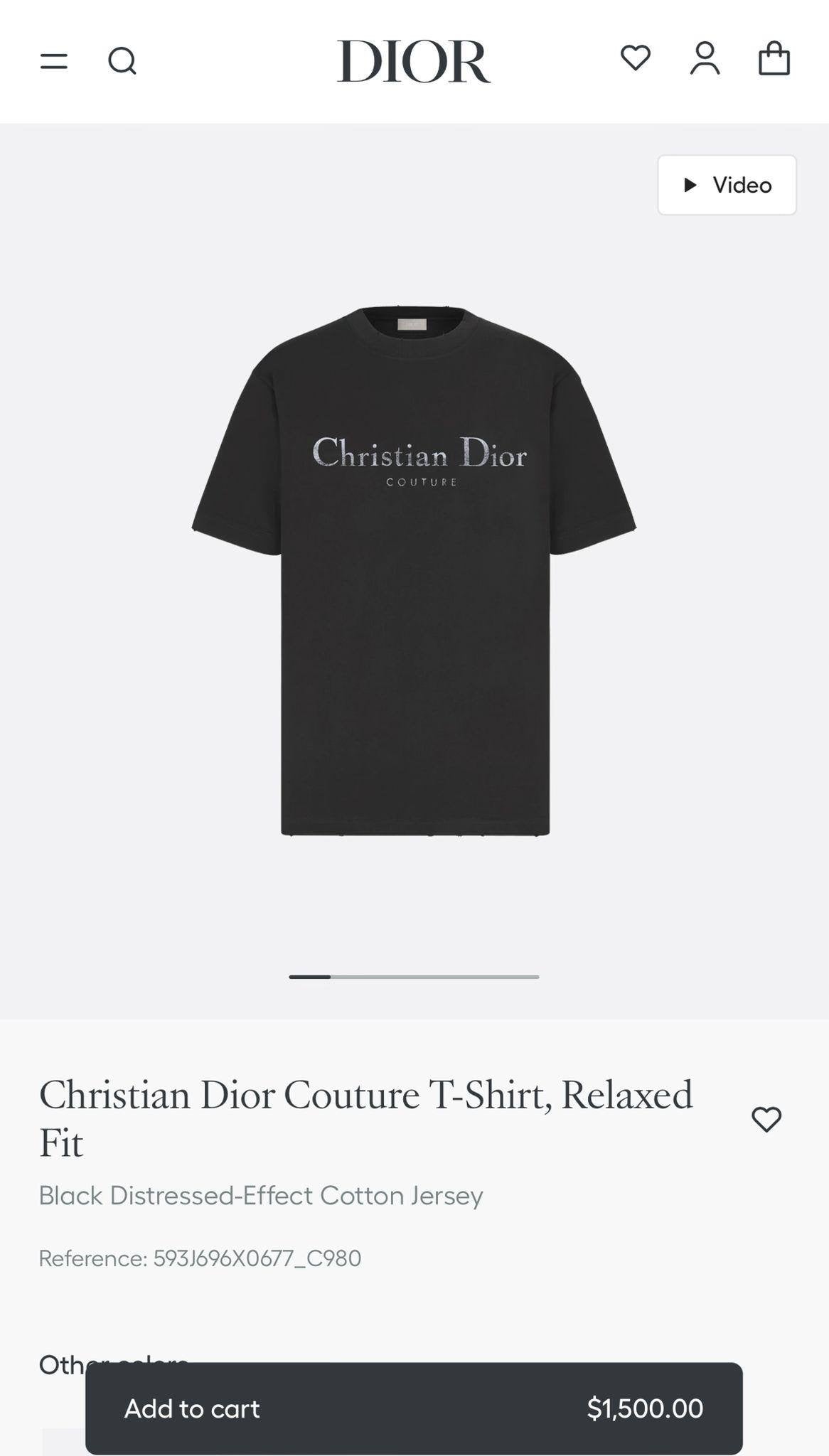 Black Oversized T-Shirt