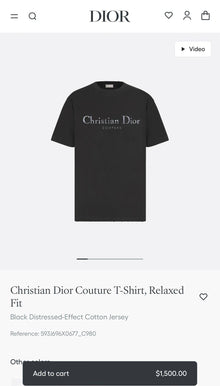 Black Oversized T-Shirt