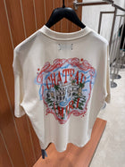 Ecru Cotton T-shirt