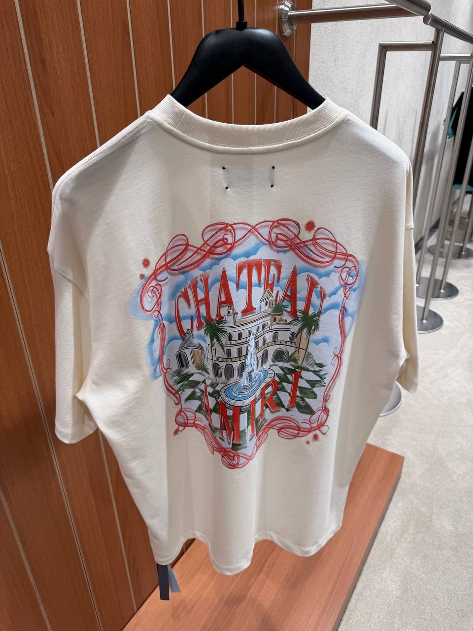 Ecru Cotton T-shirt