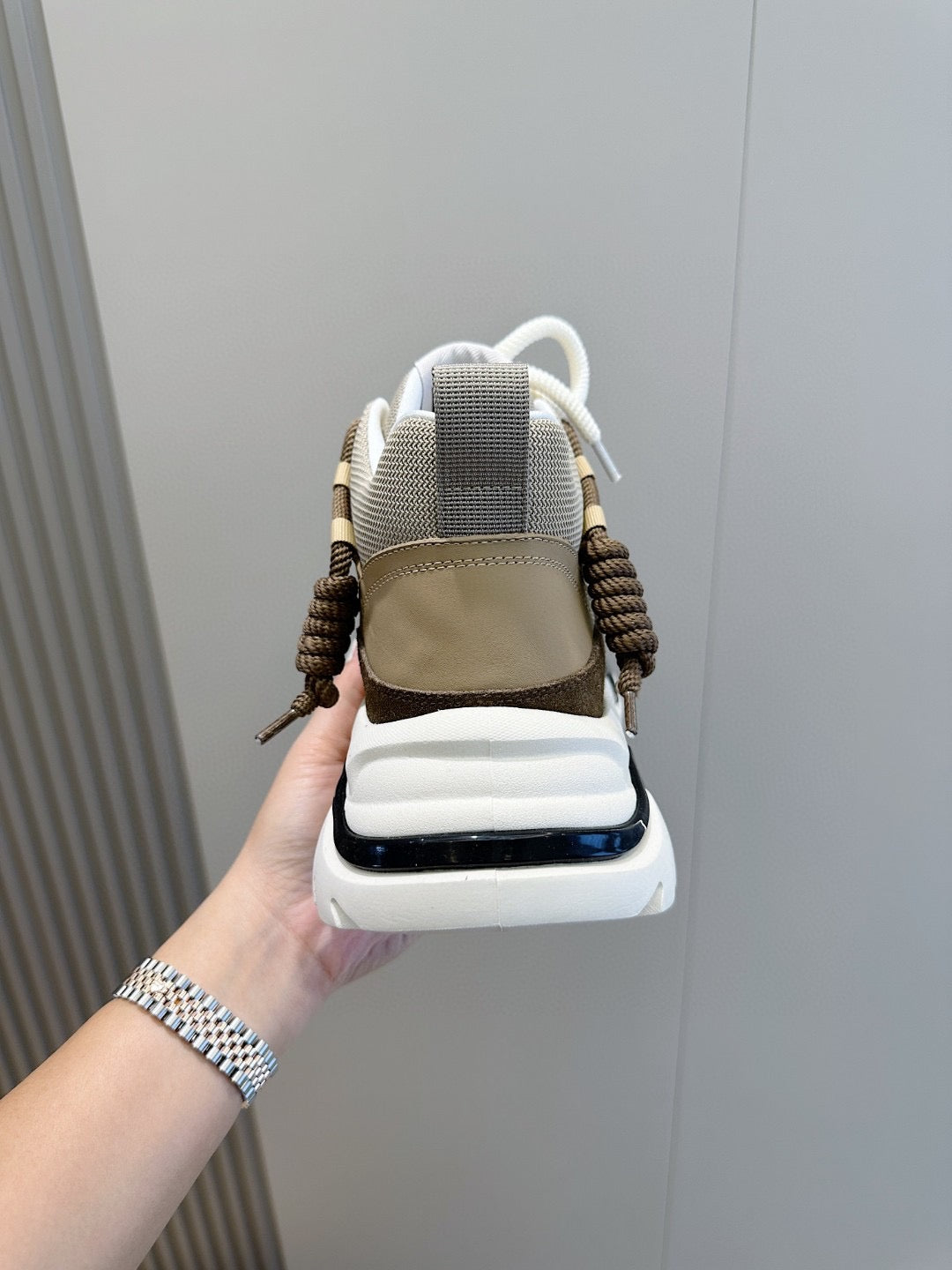 Beige Men Sneakers
