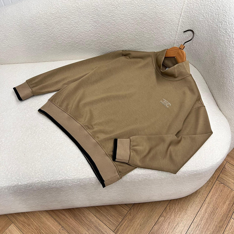 Brown Women Cotton Set in 2 Pieces (Vest not included)