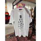 White Cotton Oversized T-shirt
