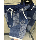 Vrhunski pleteni tamnoplavi ljetni set