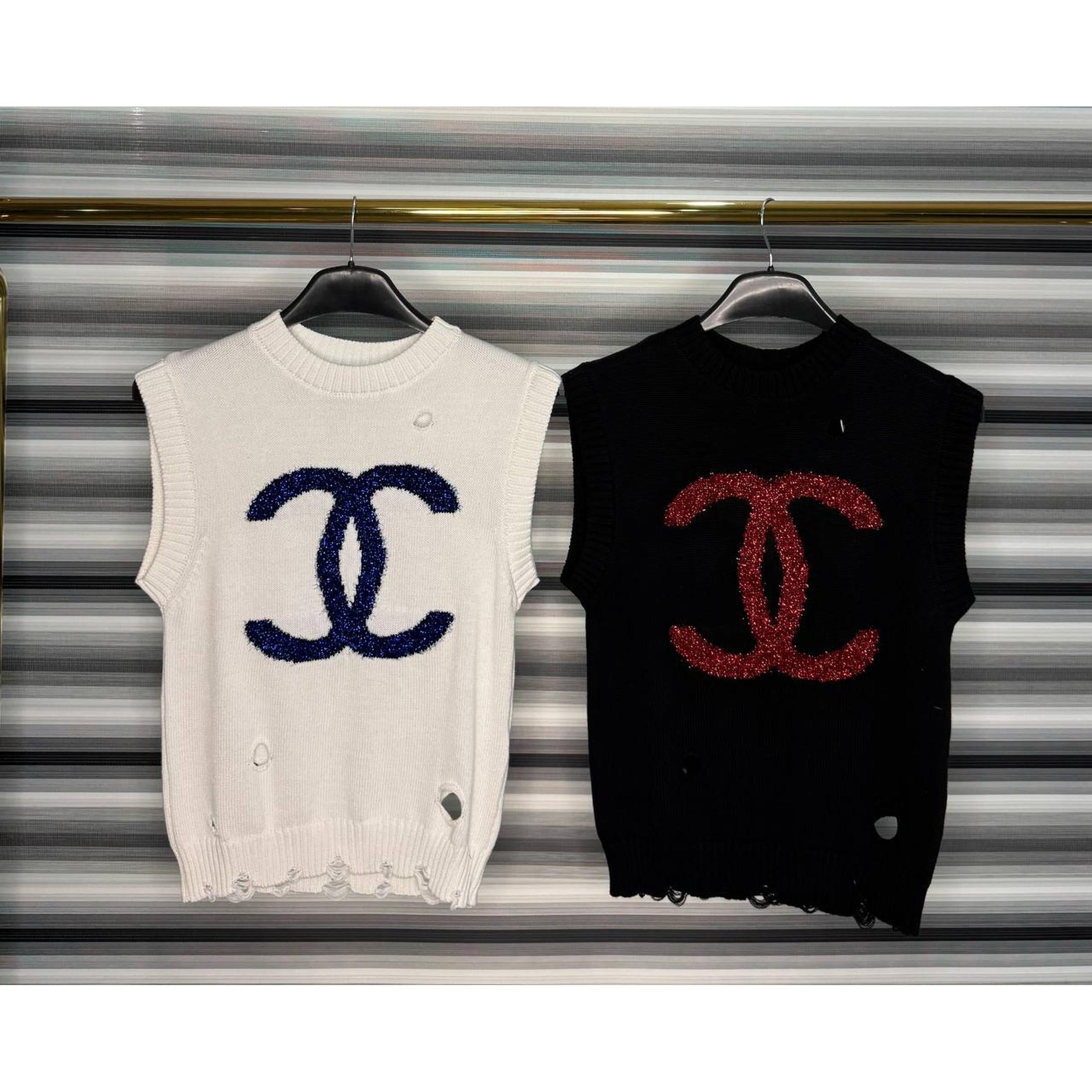 Women Knitted Top Tank in 2 Colors
