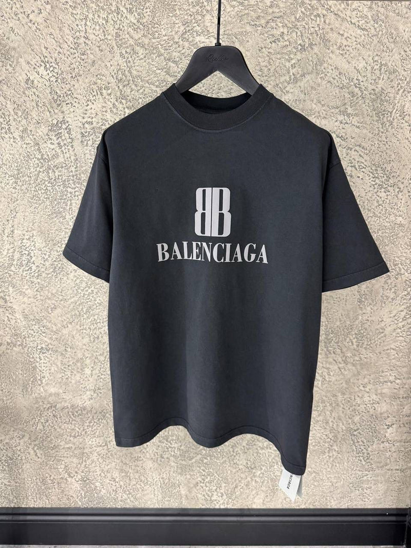 Dark Grey Cotton T-shirt