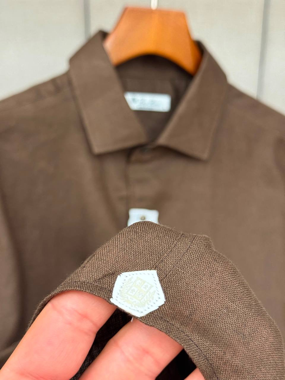 Brown Linen Set