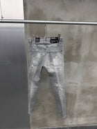 Light Grey Ripped Jeans