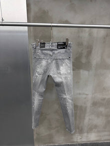 Light Grey Ripped Jeans