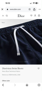 Dark Blue Swim Shorts