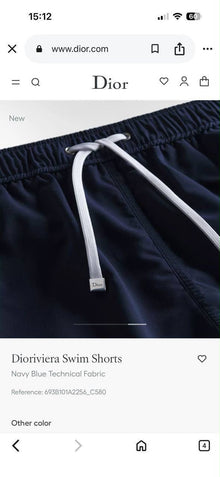 Dark Blue Swim Shorts