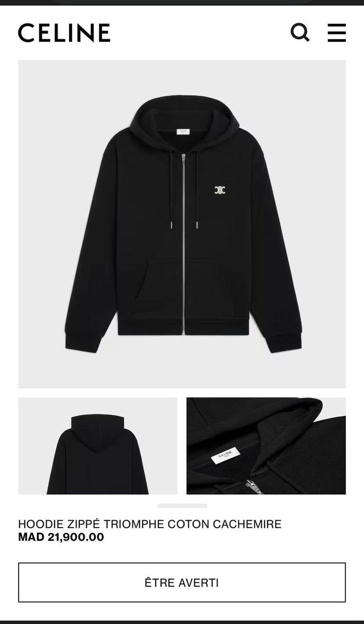 Black Zipper Sweatshirt