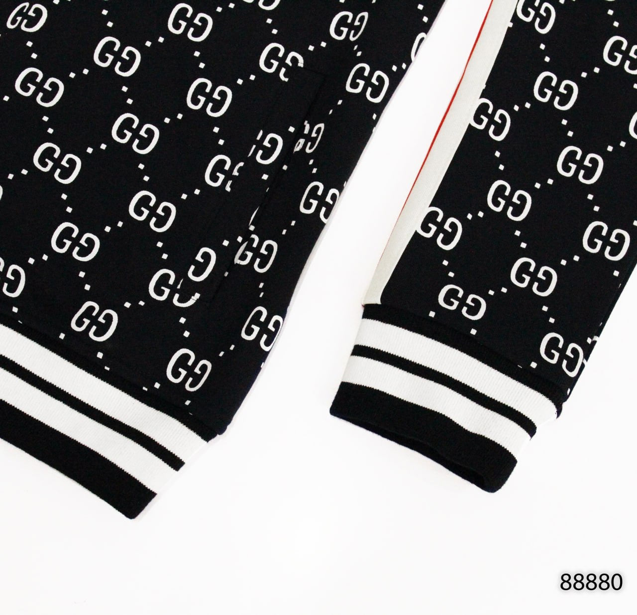 Navy Blue Monogram Tracksuit