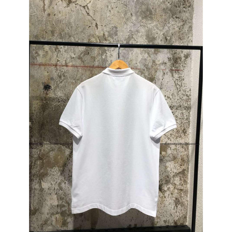 Premium White Striped Polo T-Shirt