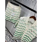 Green Knitted Luxury Summer Set