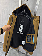 Brown Windbreaker Jacket