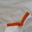 White Cotton Polo T-shirt