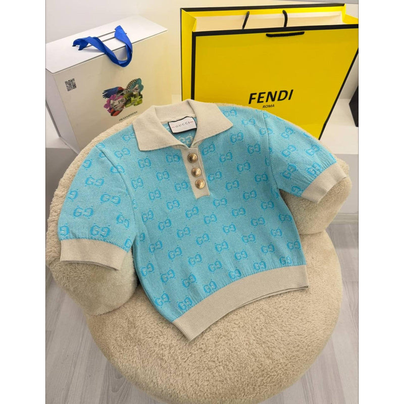 Light Blue Women’s Polo T-Shirt