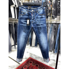 Blue Jeans with Logo Lining